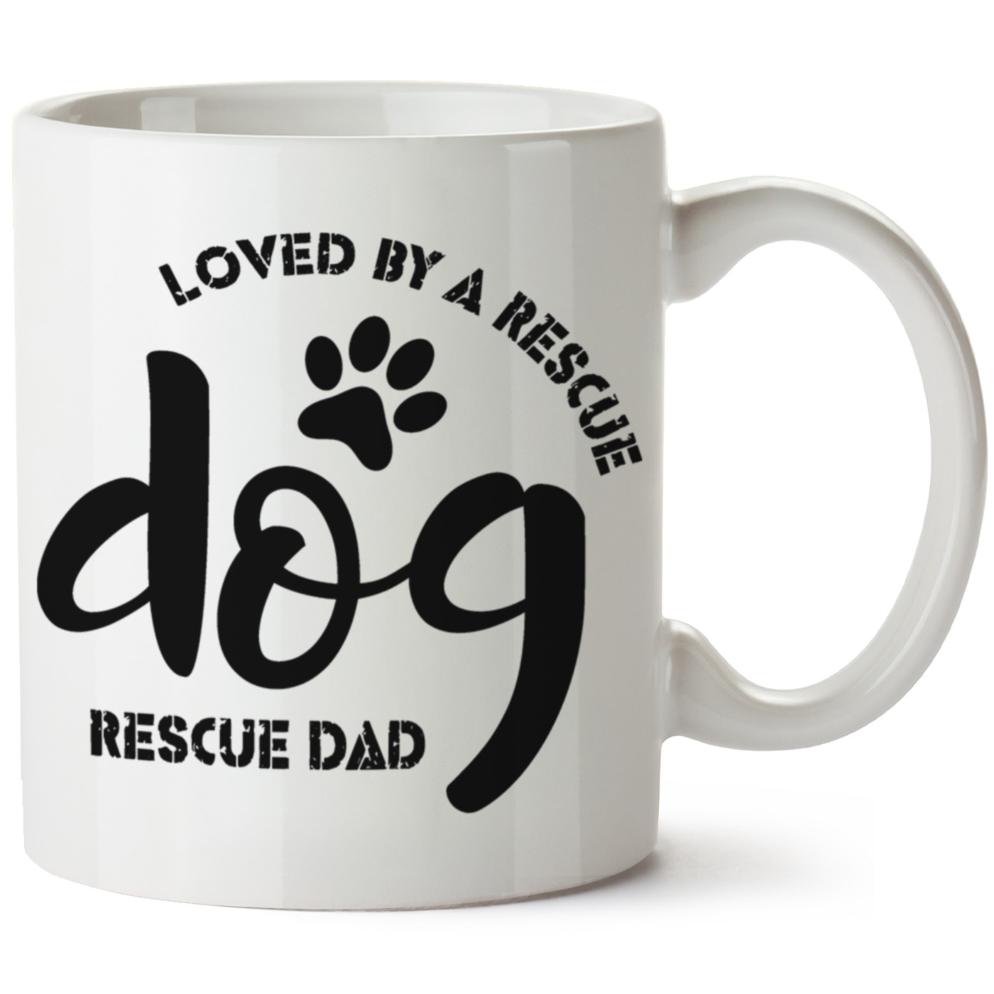 Köpek Baskılı Porselen Kupa Bardak