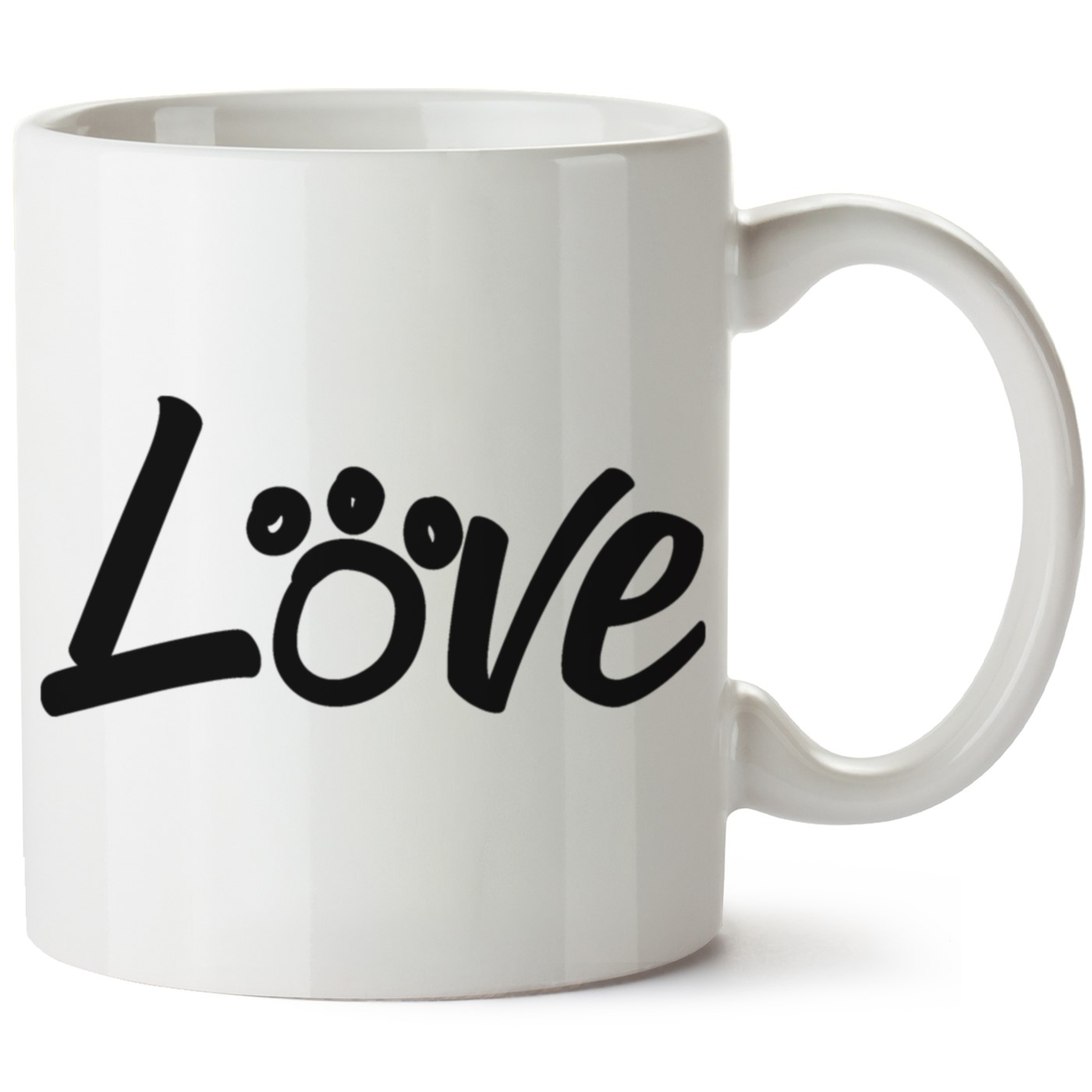 Köpek Baskılı Porselen Kupa Bardak