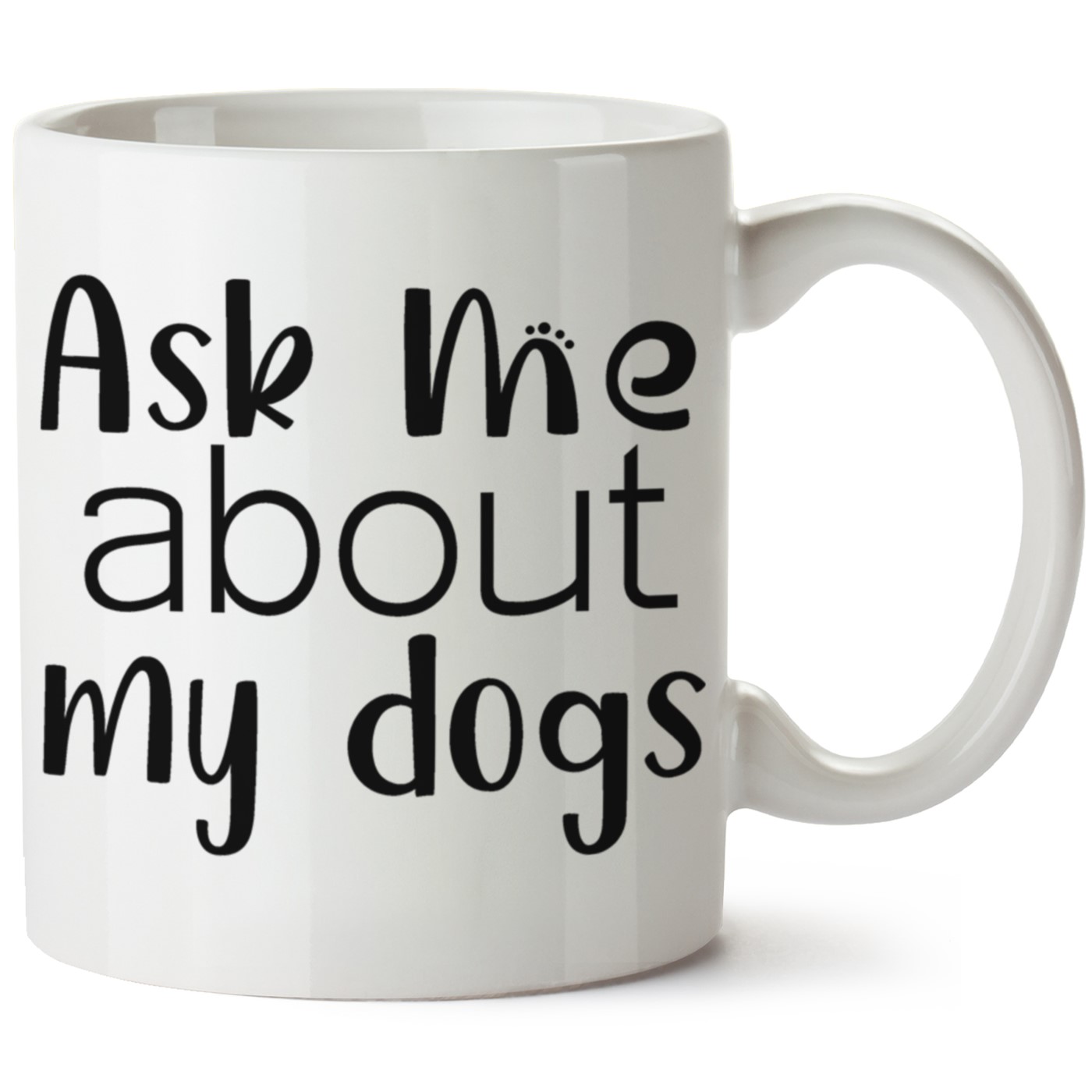 Köpek Baskılı Porselen Kupa Bardak