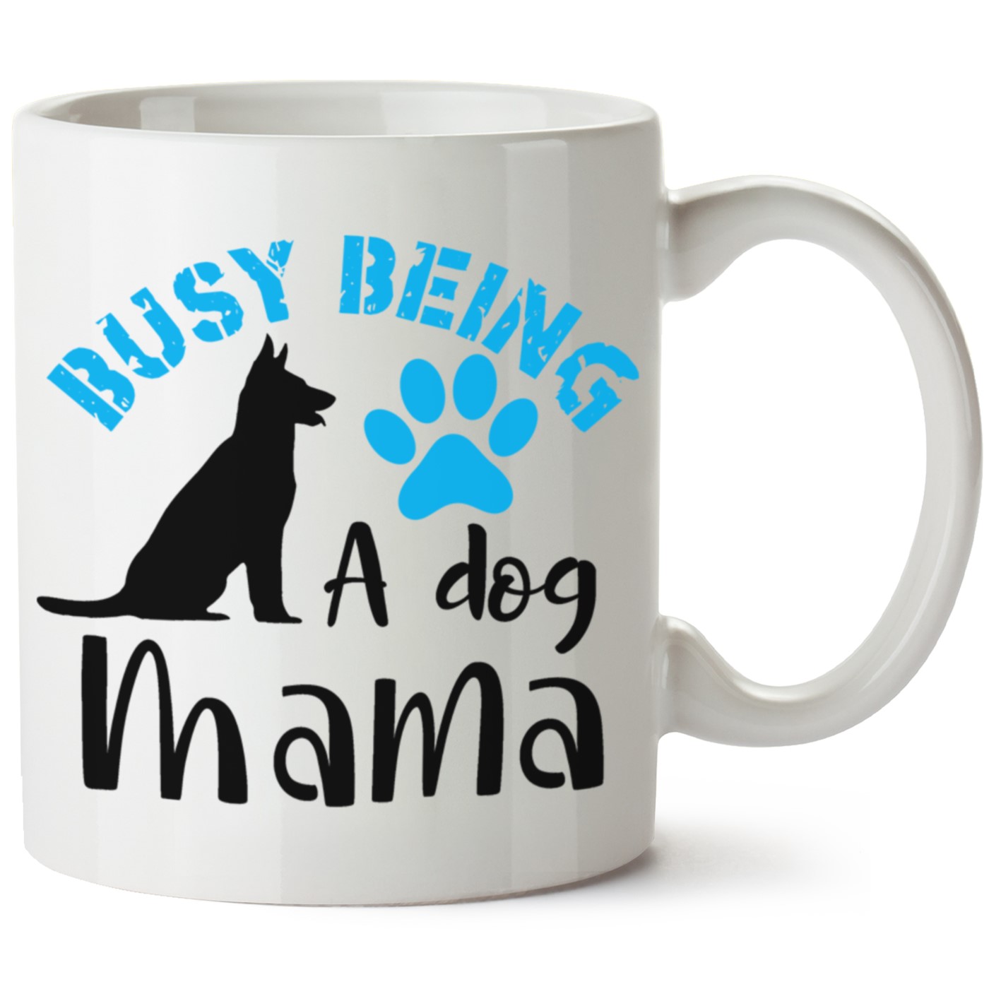 Köpek Baskılı Porselen Kupa Bardak