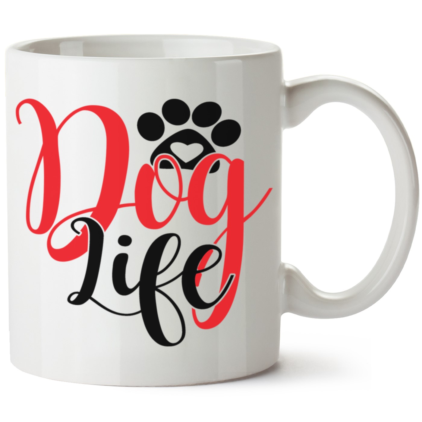 Köpek Baskılı Porselen Kupa Bardak