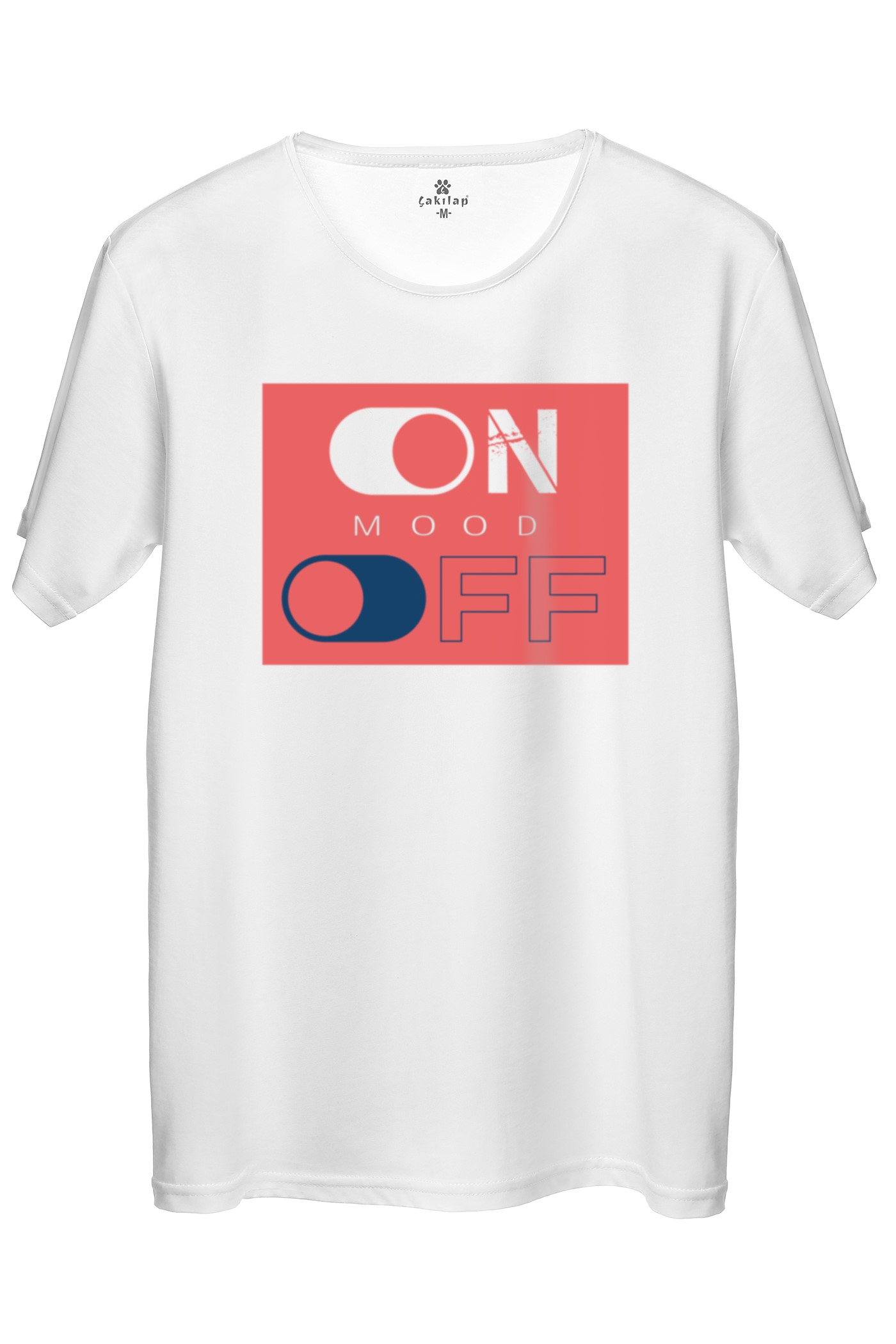 On Mood  Baskılı Regular Tişört