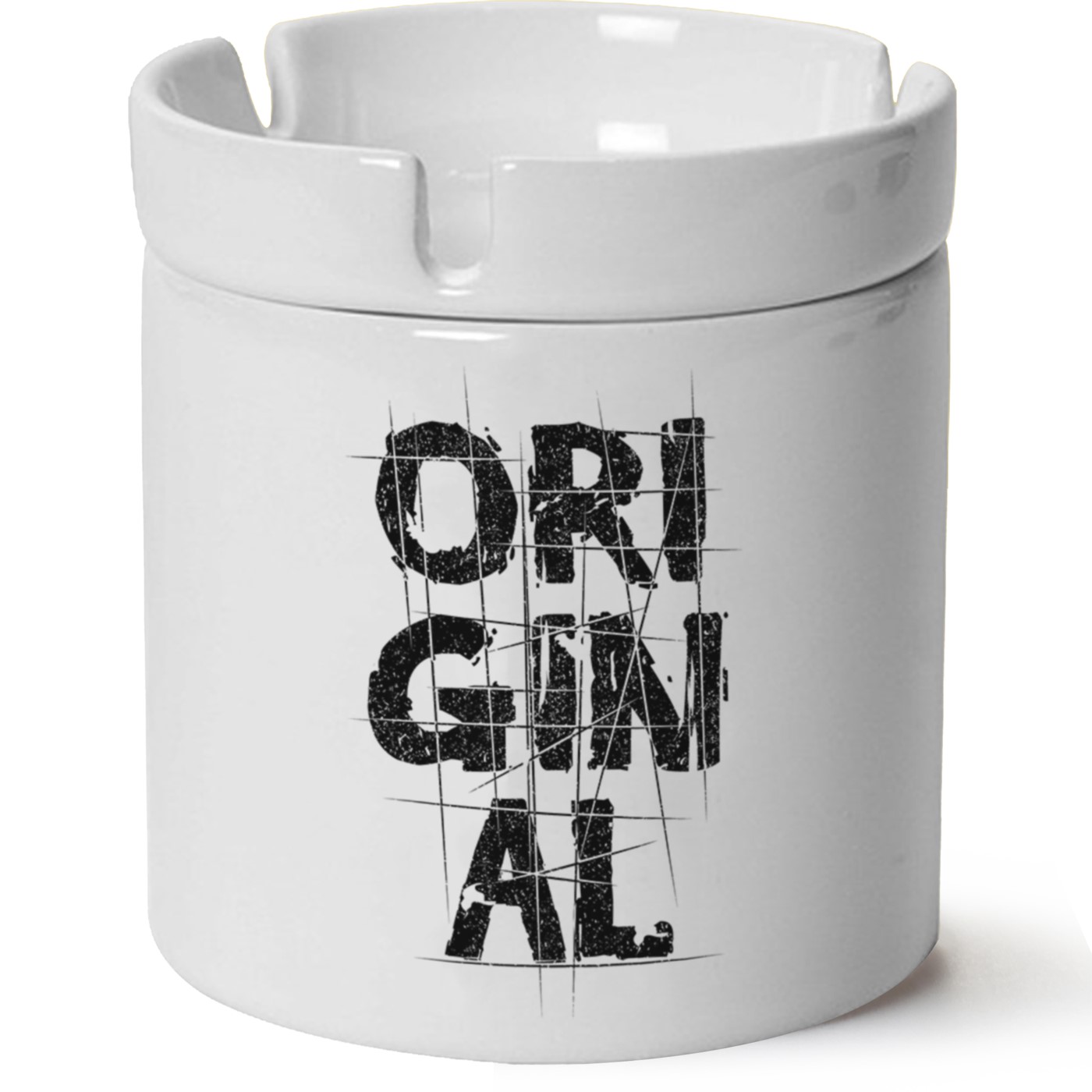 Original  Baskılı Porselen Küllük