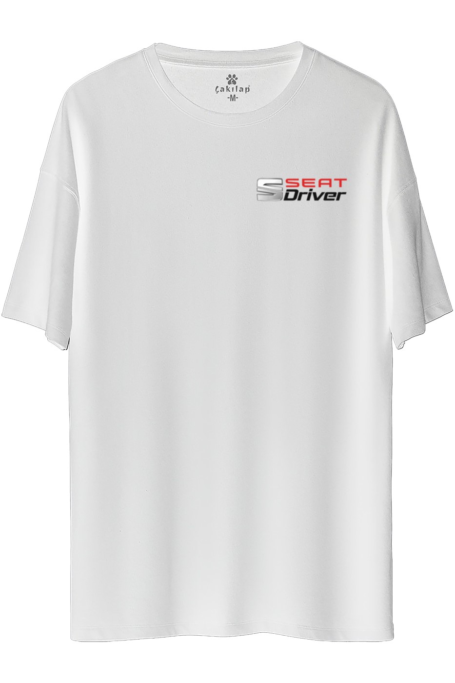 Seat Driver Baskılı Oversize Tişört