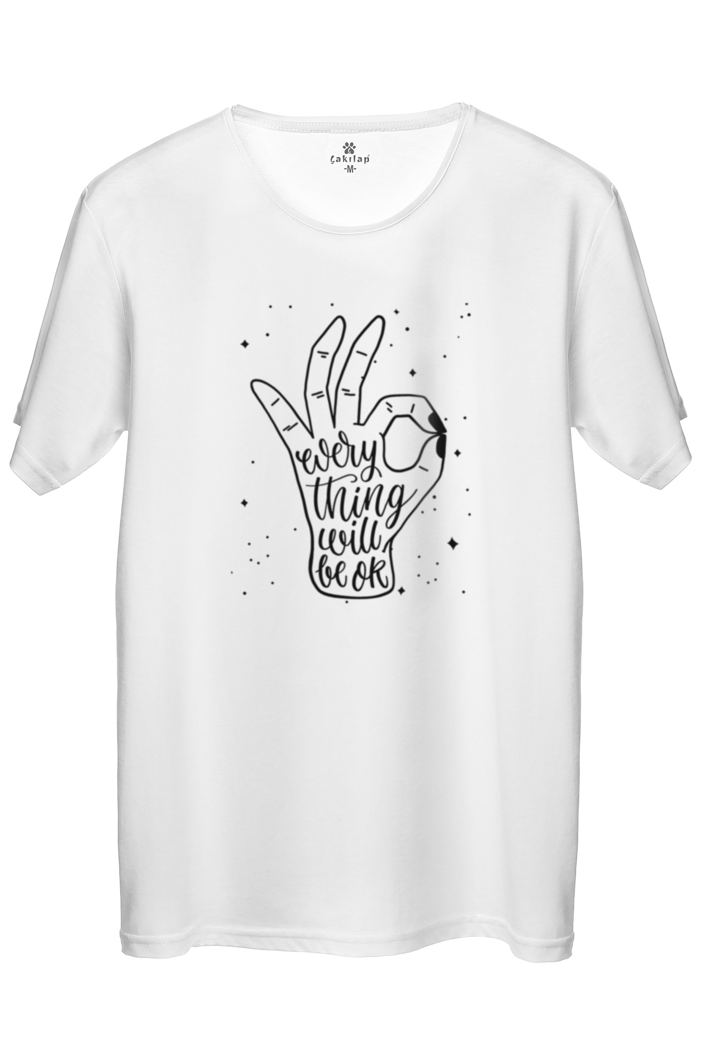 Very Thing Will Be Ok  Baskılı Regular Tişört