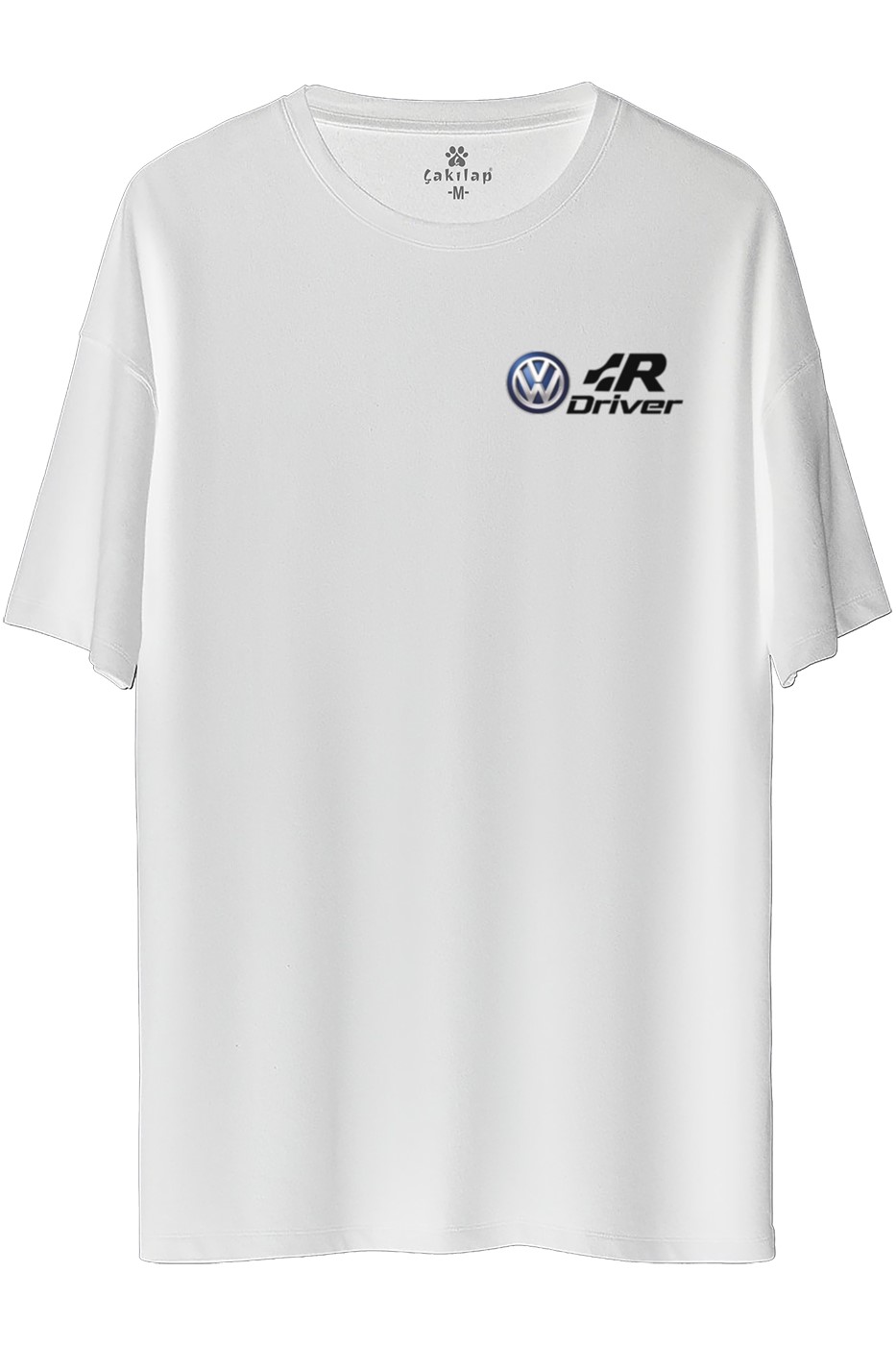 Vw Driver Baskılı Oversize Tişört